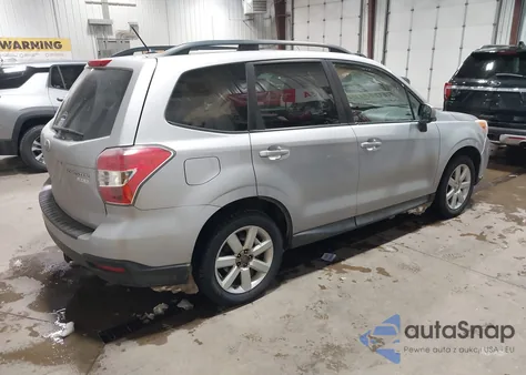 2015 Subaru Forester 2.5I Premium z USA, uszkodzony, nr VIN JF2SJADC0FH469388